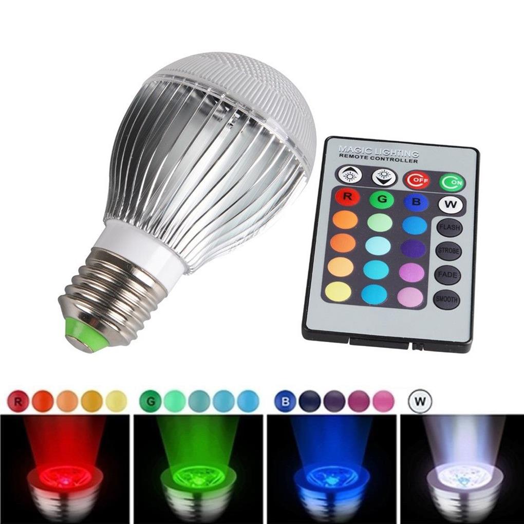 ارزانترین لامپ های led ریموت دار