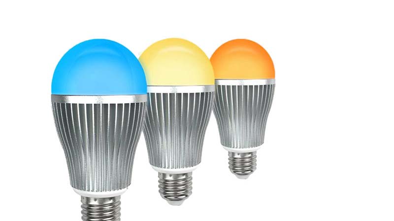لیست قیمت انواع لامپ led ریموت دار رنگی
