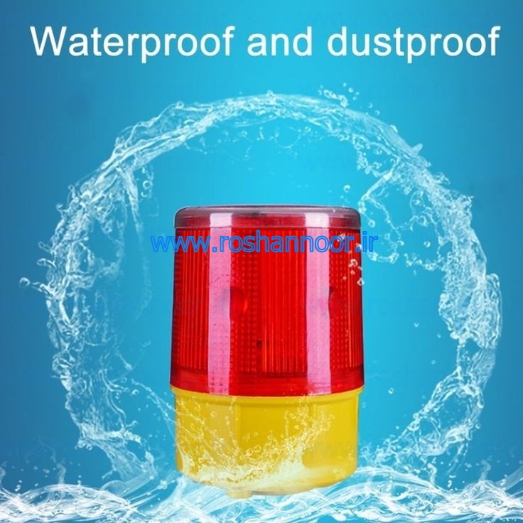 چراغ بالای دکل