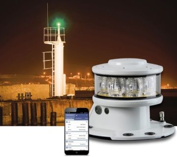 چراغ سر دکل خورشیدی