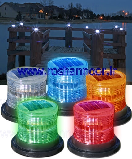 چراغ سر دکل خورشیدی