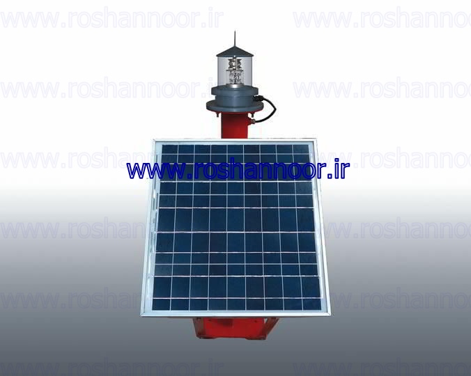 چراغ سر دکل خورشیدی