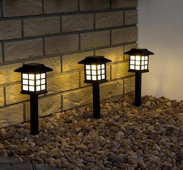 چراغ سولار باغی